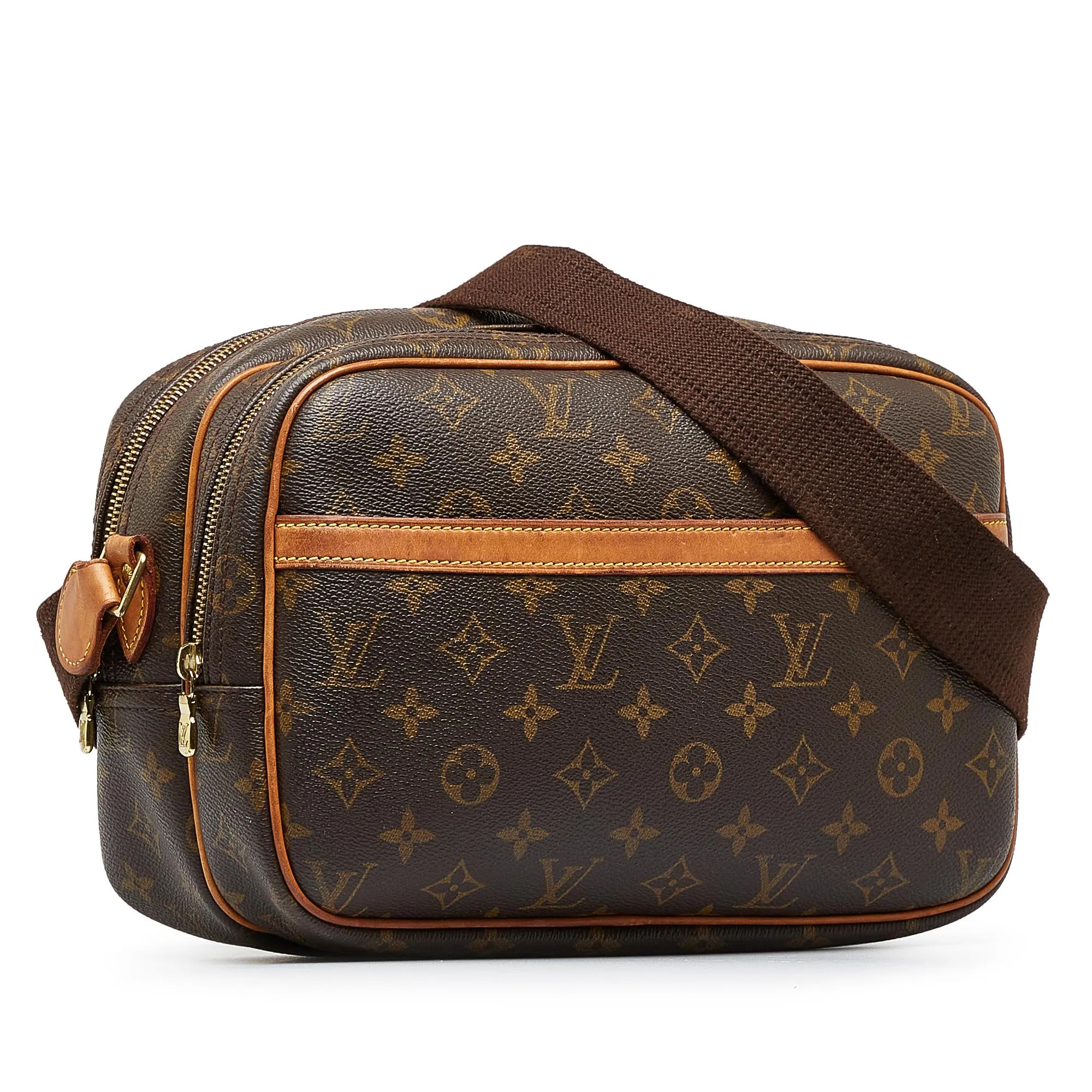 Louis Vuitton Monogram Reporter PM (SHG-lAzVLH)