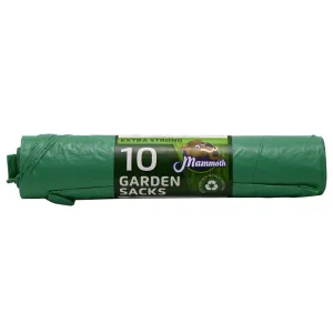 Mammoth Green Garden Sacks 80L 10 Pack
