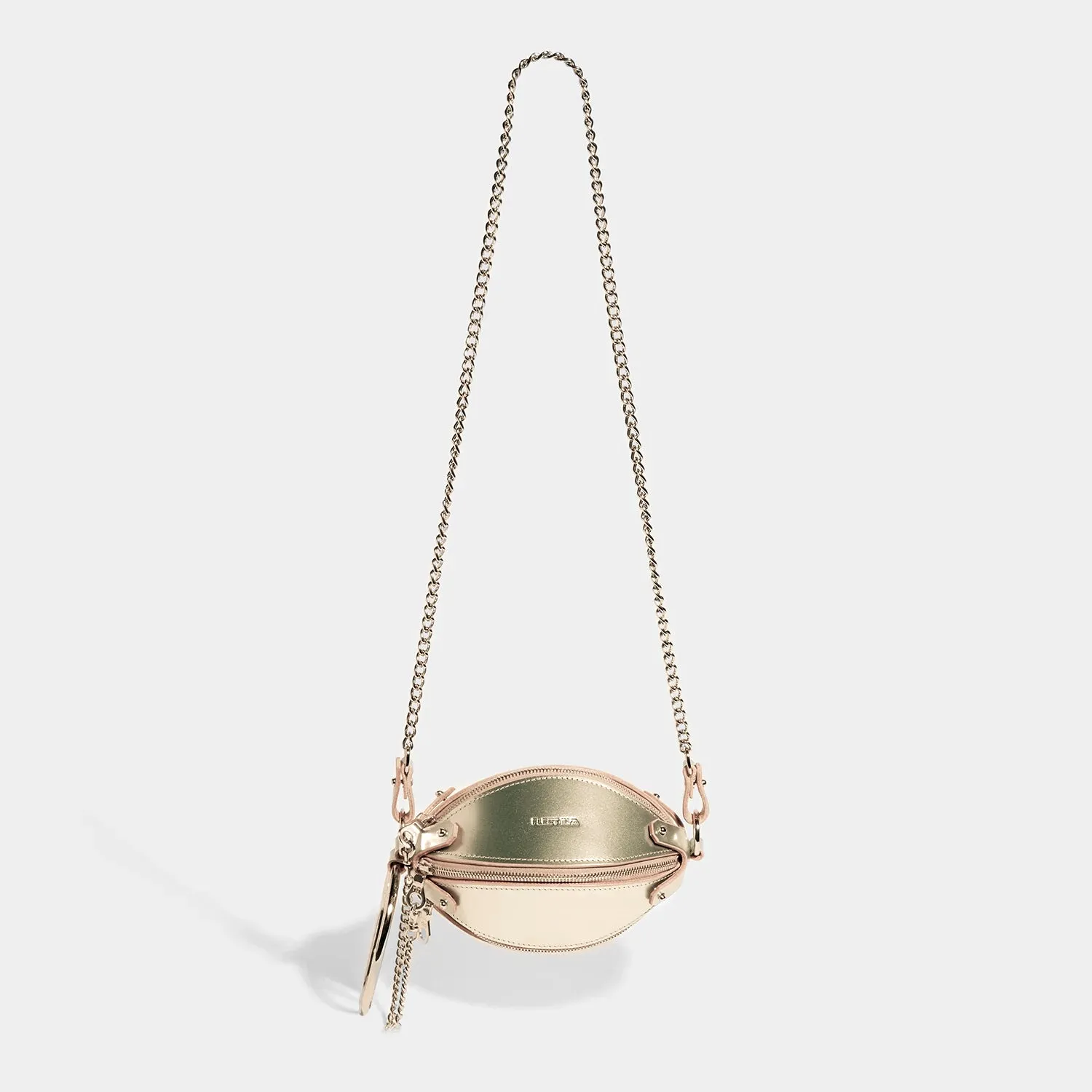MINI MULTI ZIP BAG GOLD