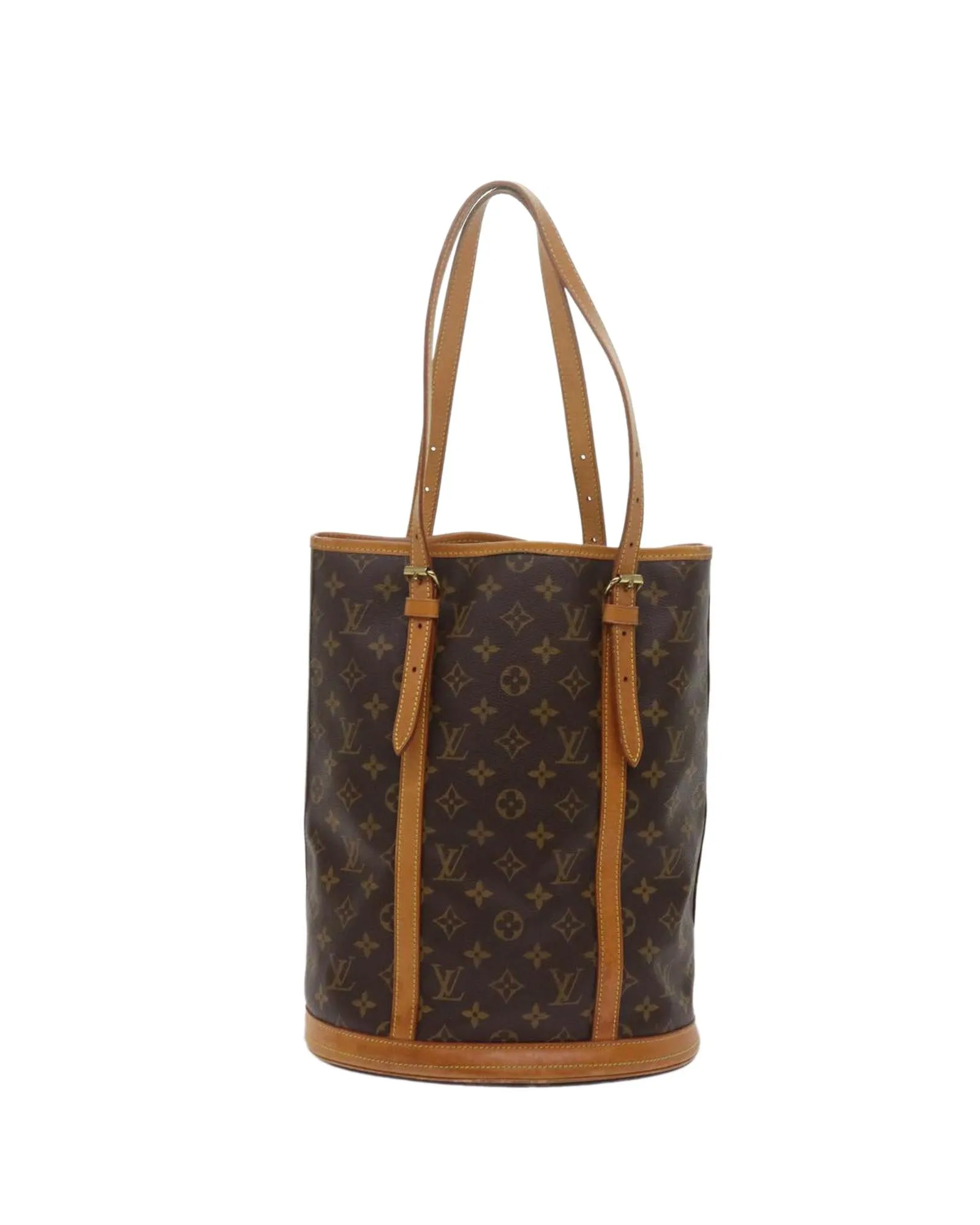 Monogram Bucket Shoulder Bag with Pouch - France