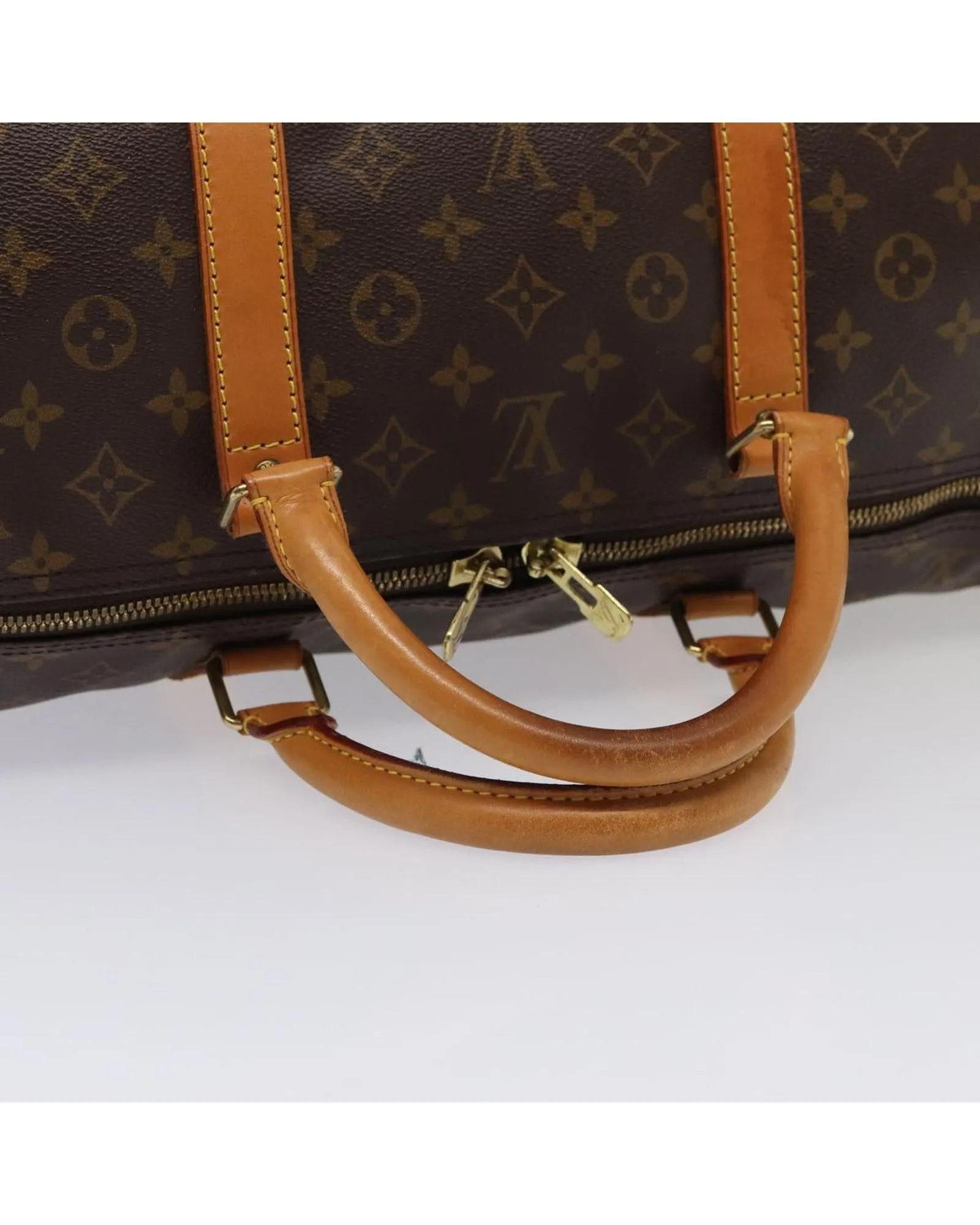 Monogram Canvas Boston Bag with Classic Design