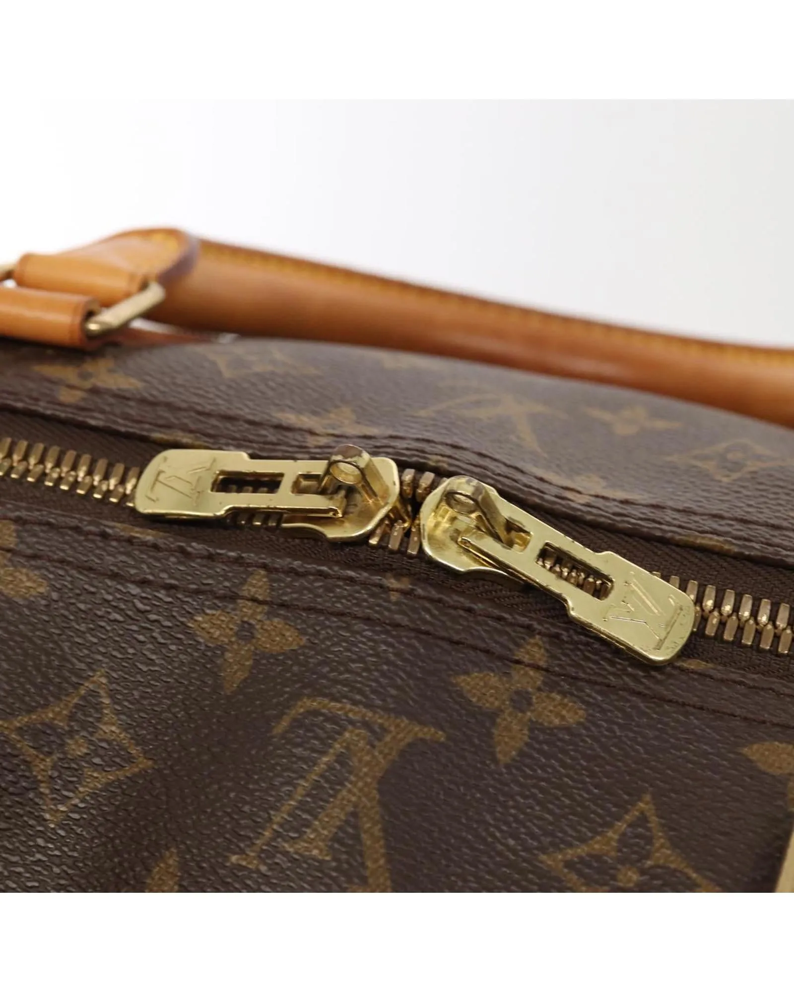 Monogram Canvas Boston Bag with Classic Design