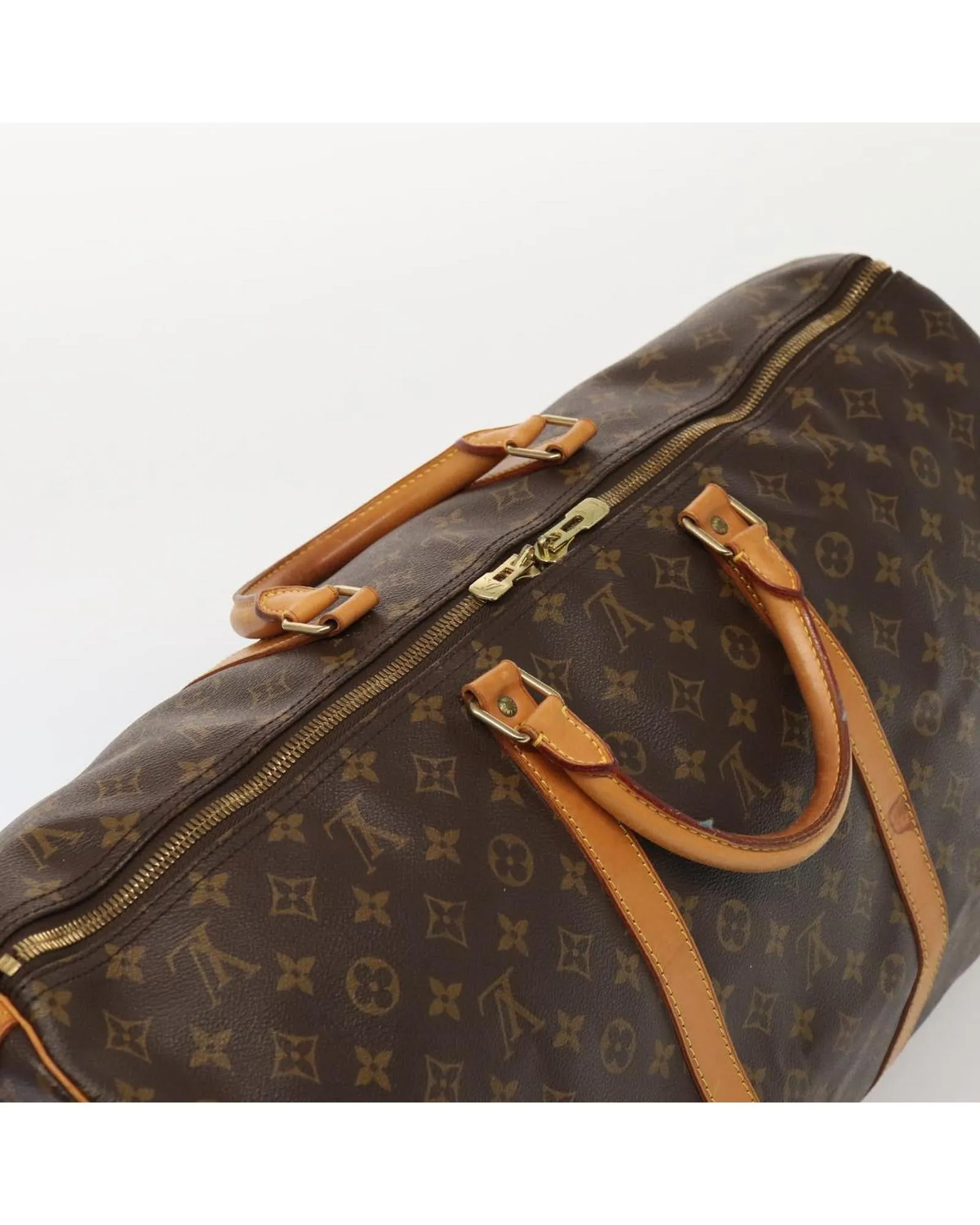 Monogram Canvas Boston Bag with Classic Design
