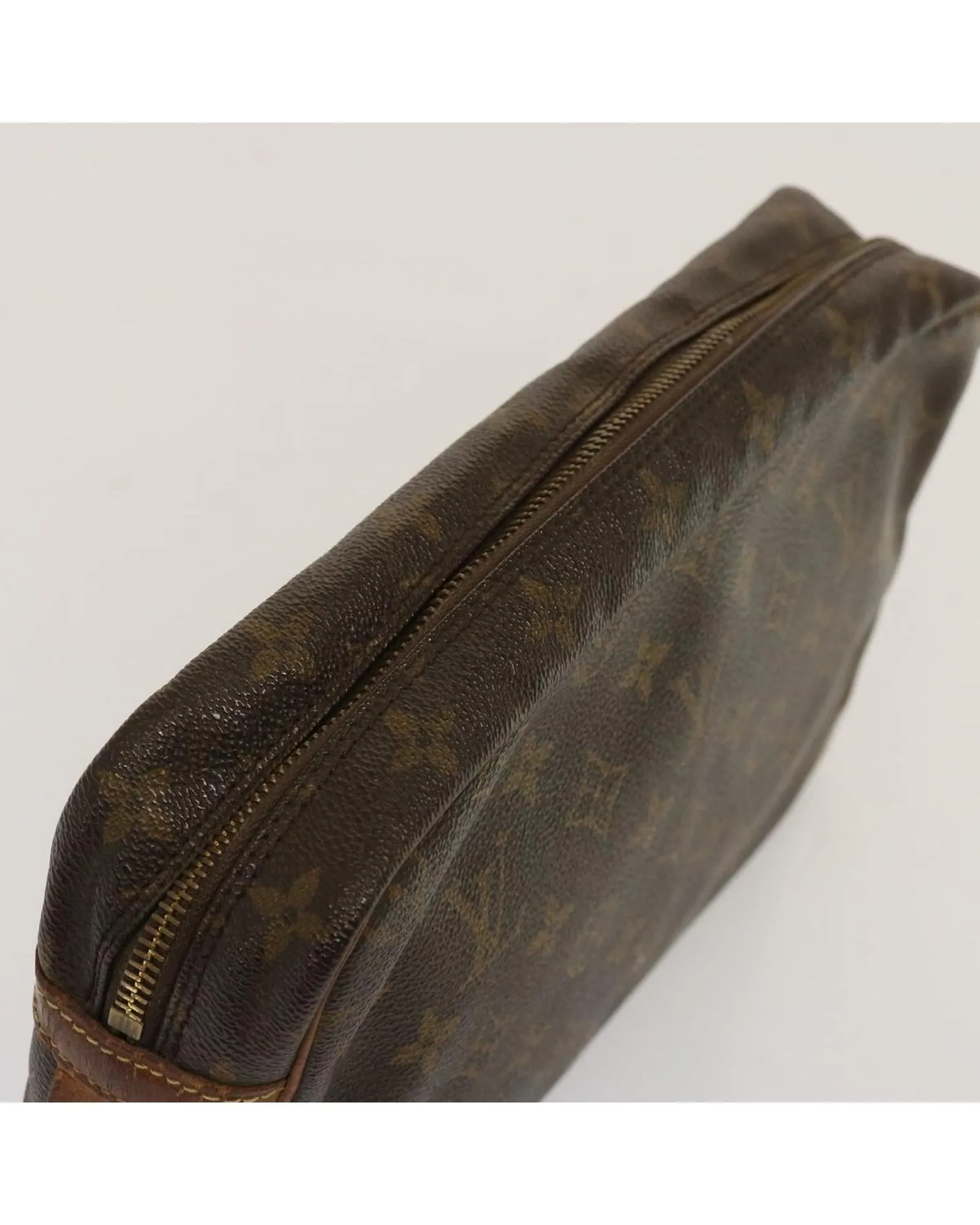 Monogram Canvas Clutch Bag with Accessories - Pre-owned
