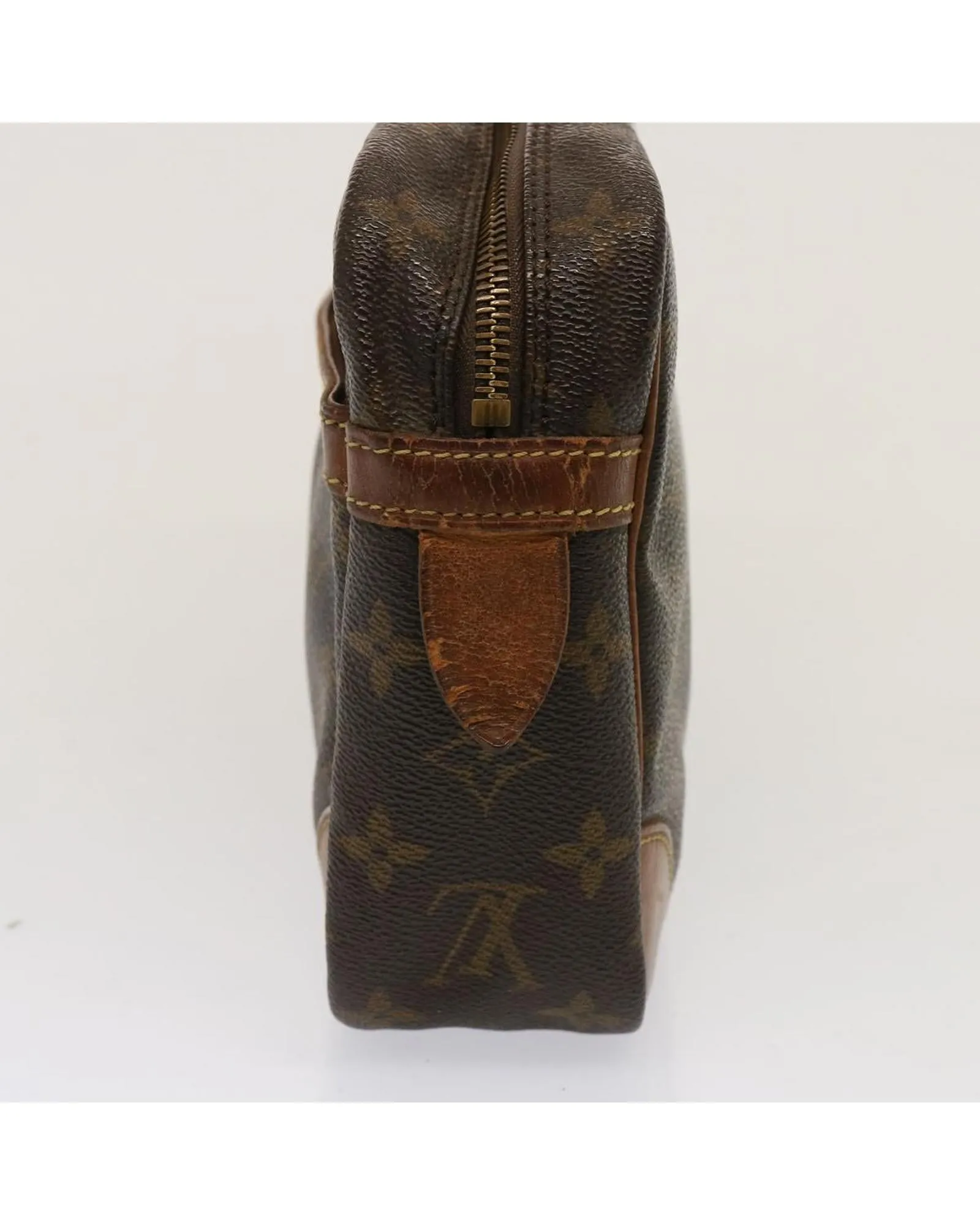 Monogram Canvas Clutch Bag with Accessories - Pre-owned