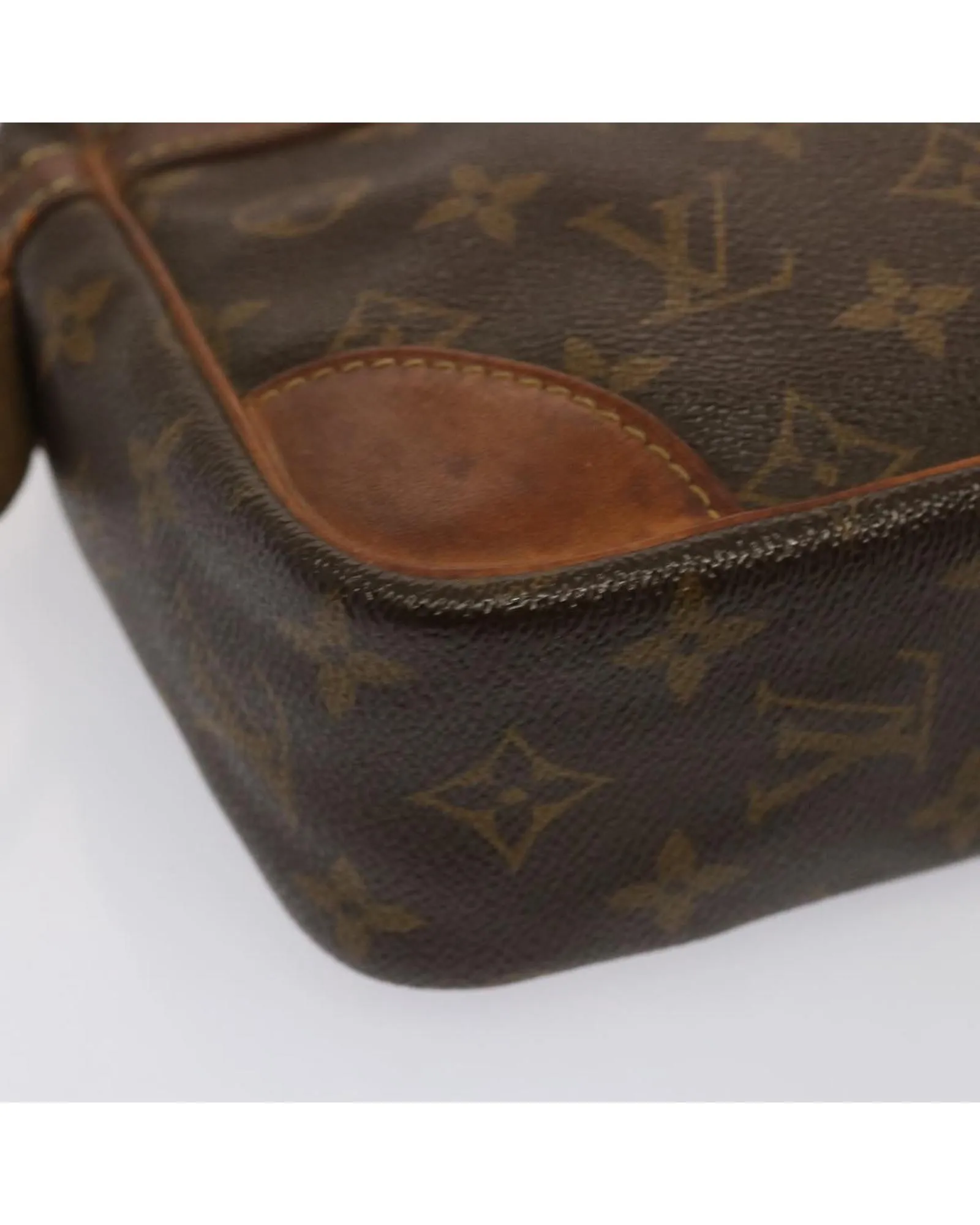 Monogram Canvas Clutch Bag with Accessories - Pre-owned