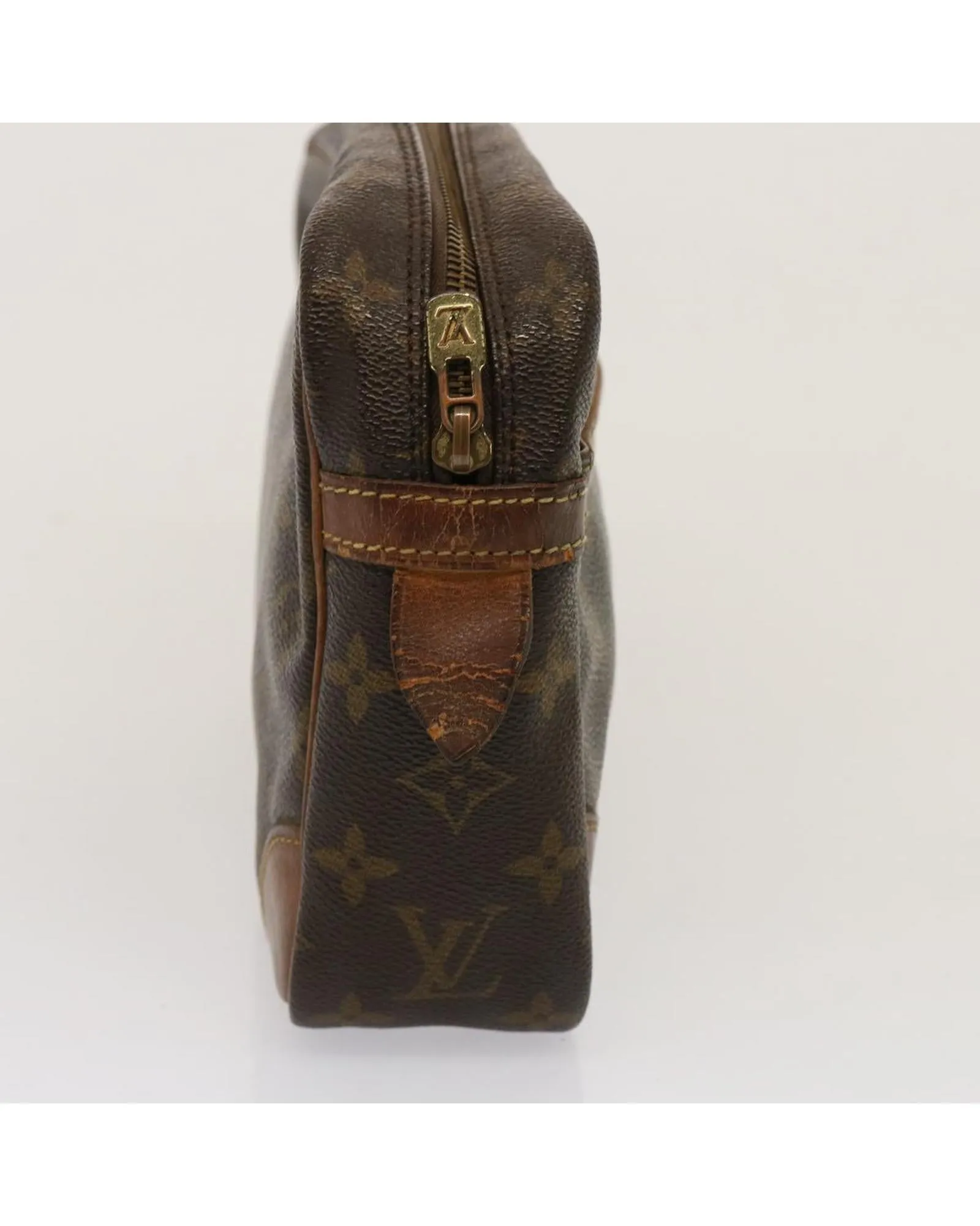 Monogram Canvas Clutch Bag with Accessories - Pre-owned