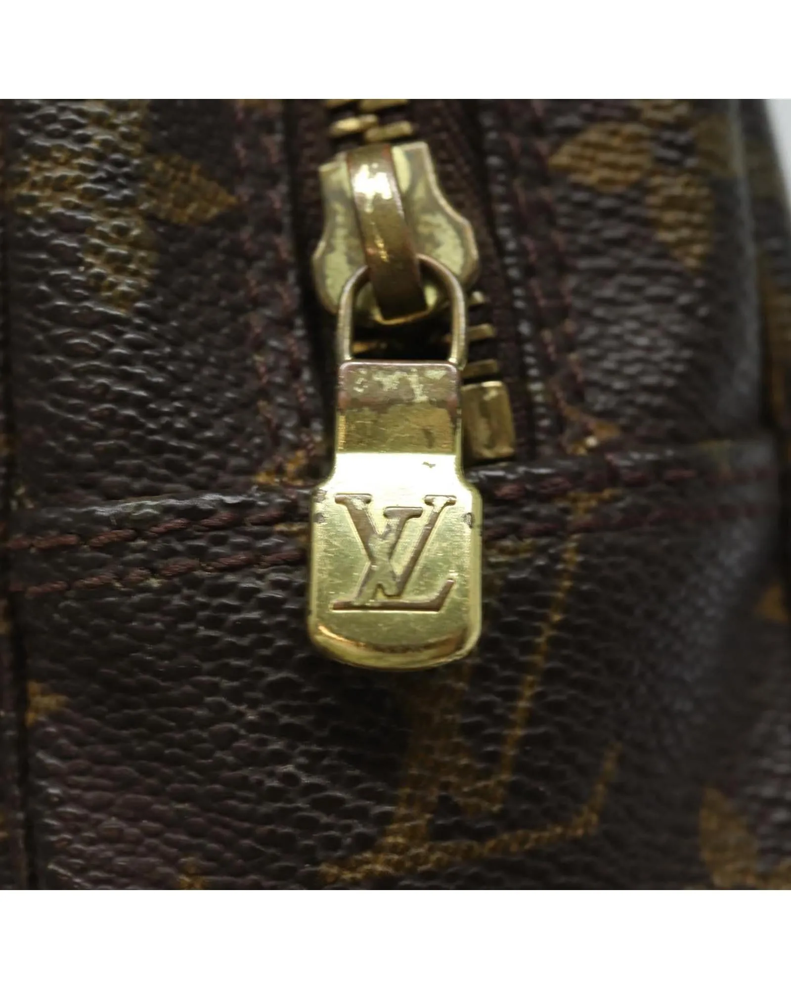 Monogram Canvas Clutch Bag with Classic LV Design