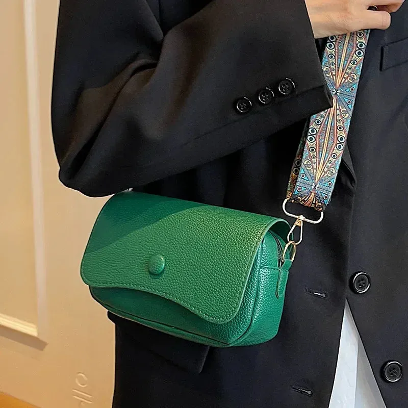 Mqtime Small and high-end retro shoulder crossbody bag for women's summer  new versatile ins fashion casual underarm bag