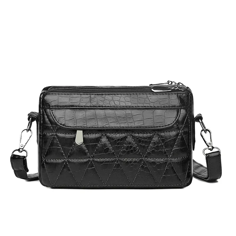 New Fashion High Quality Woman Messenger Bag Luxury Soft Leather Handbags