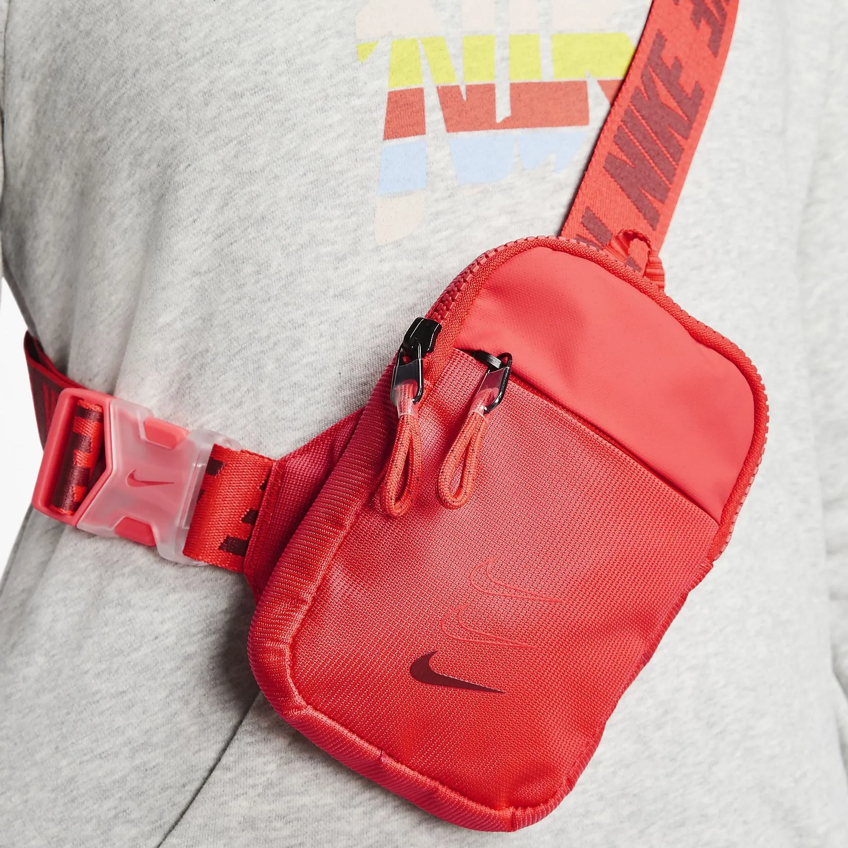 Nike Essentials Small Hip Pack (Laser Crimson/Cedar)(BA5904-644)