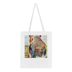 Nosey Horse Classic Tote Bag