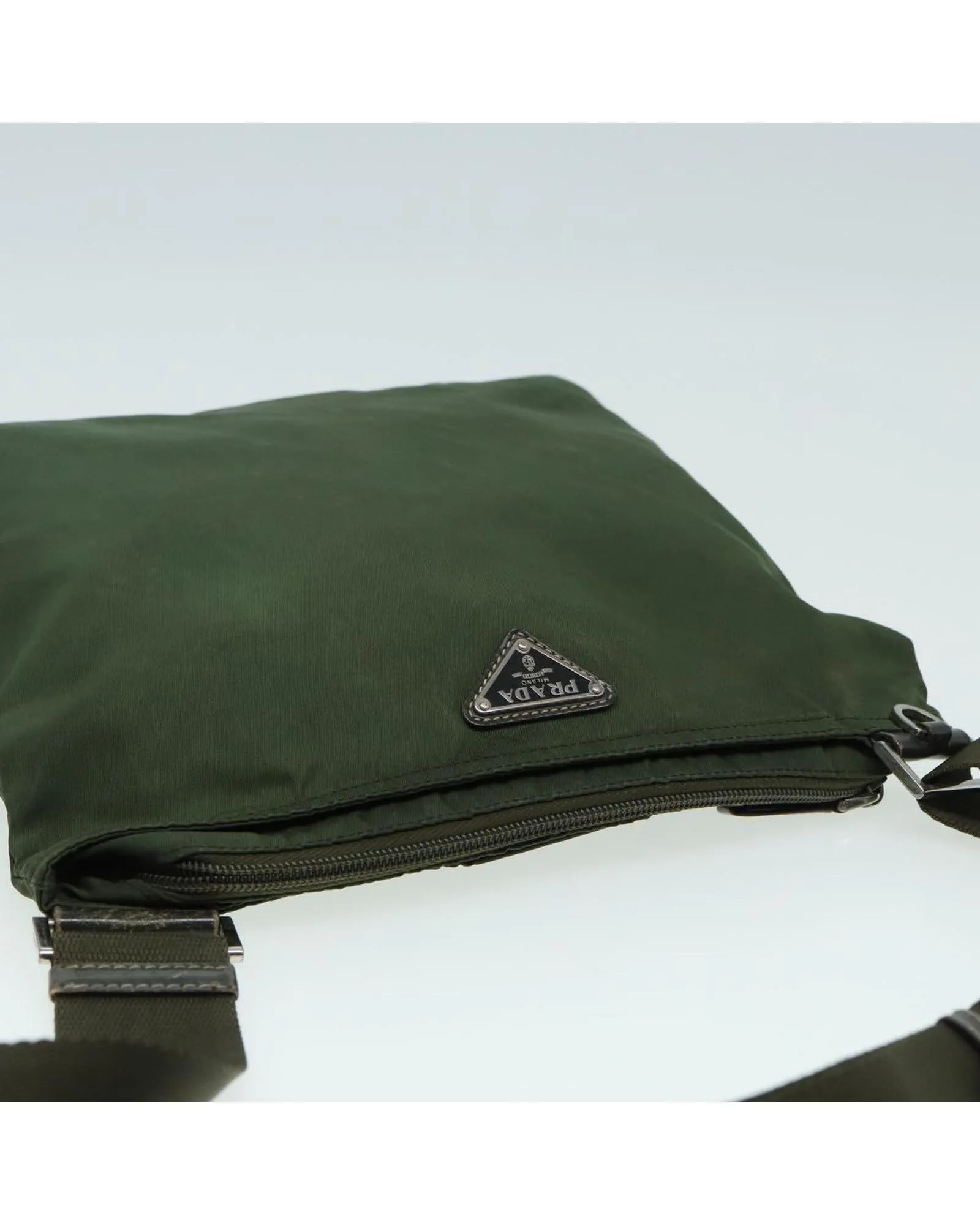 Nylon Shoulder Bag with Authentic Design