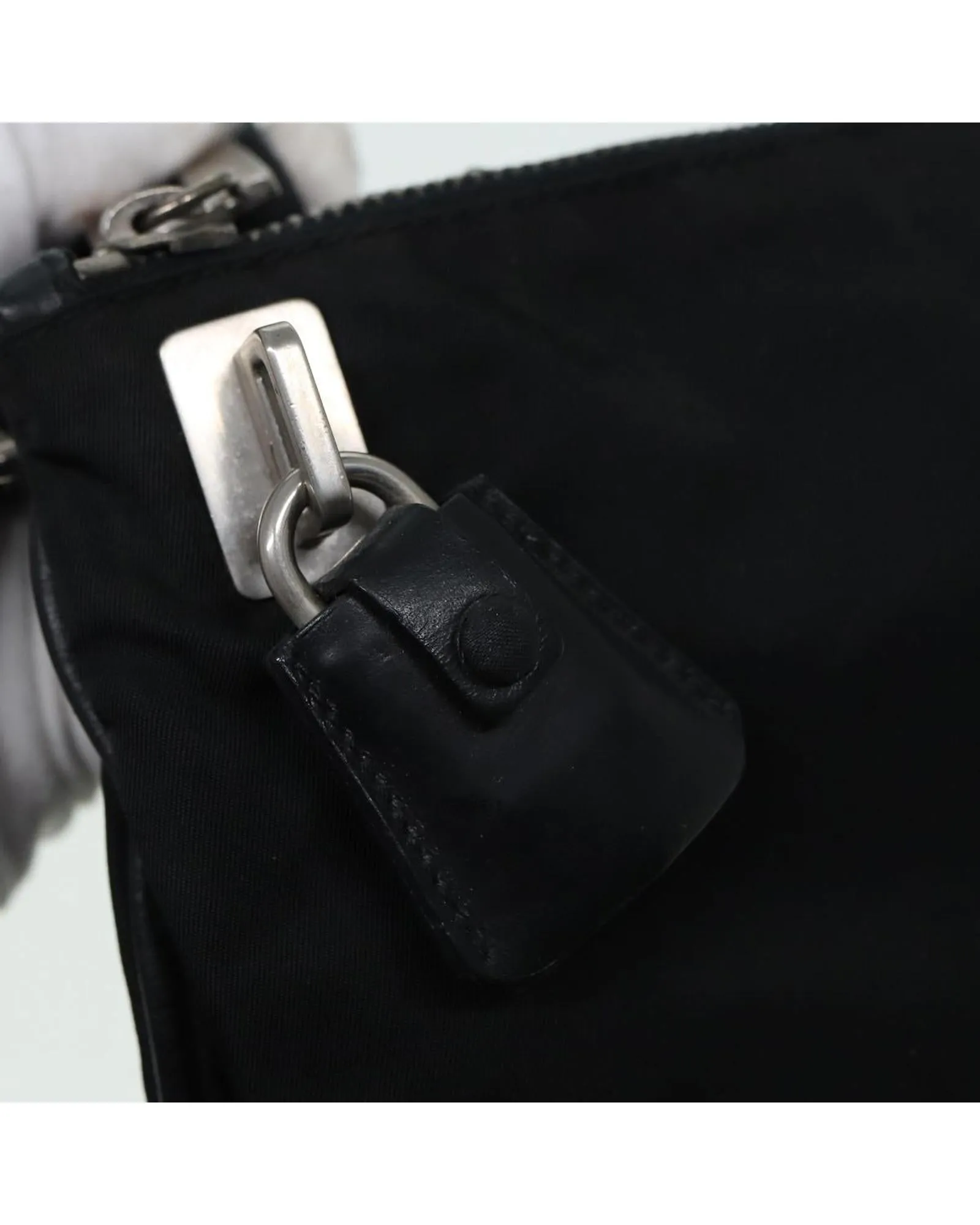 Nylon Shoulder Bag with Classic Design