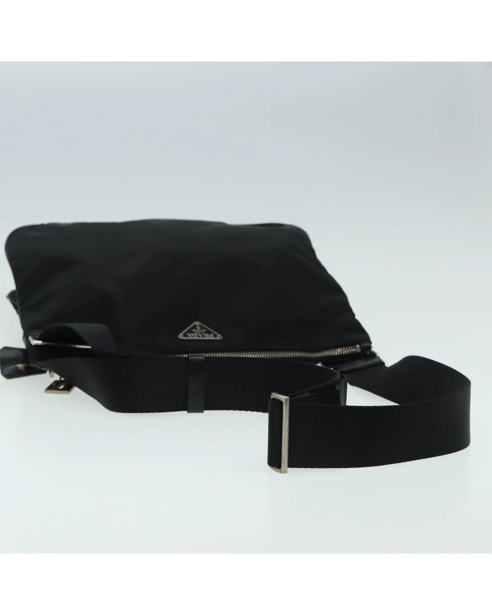 Nylon Shoulder Bag with Classic Design