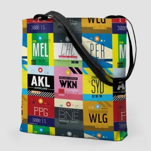 Oceania Airports - Tote Bag