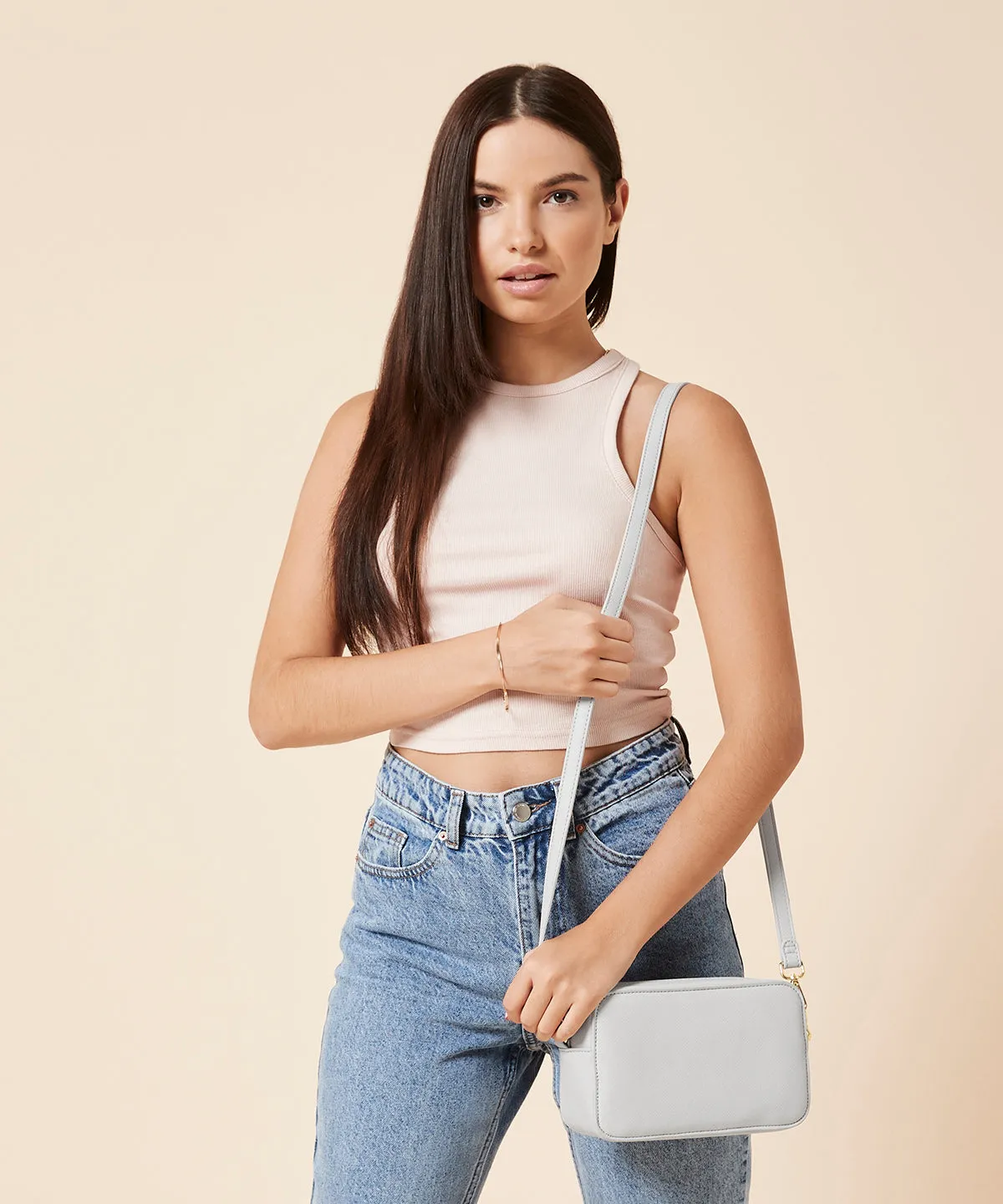 Oyster - Boutique structured cross body bag