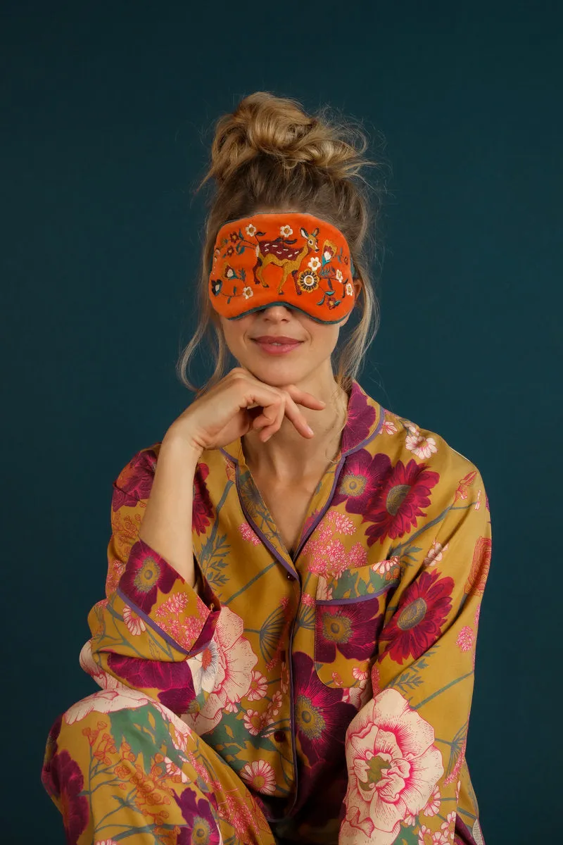 Powder Eye Mask Velvet - Fawn Design 13213