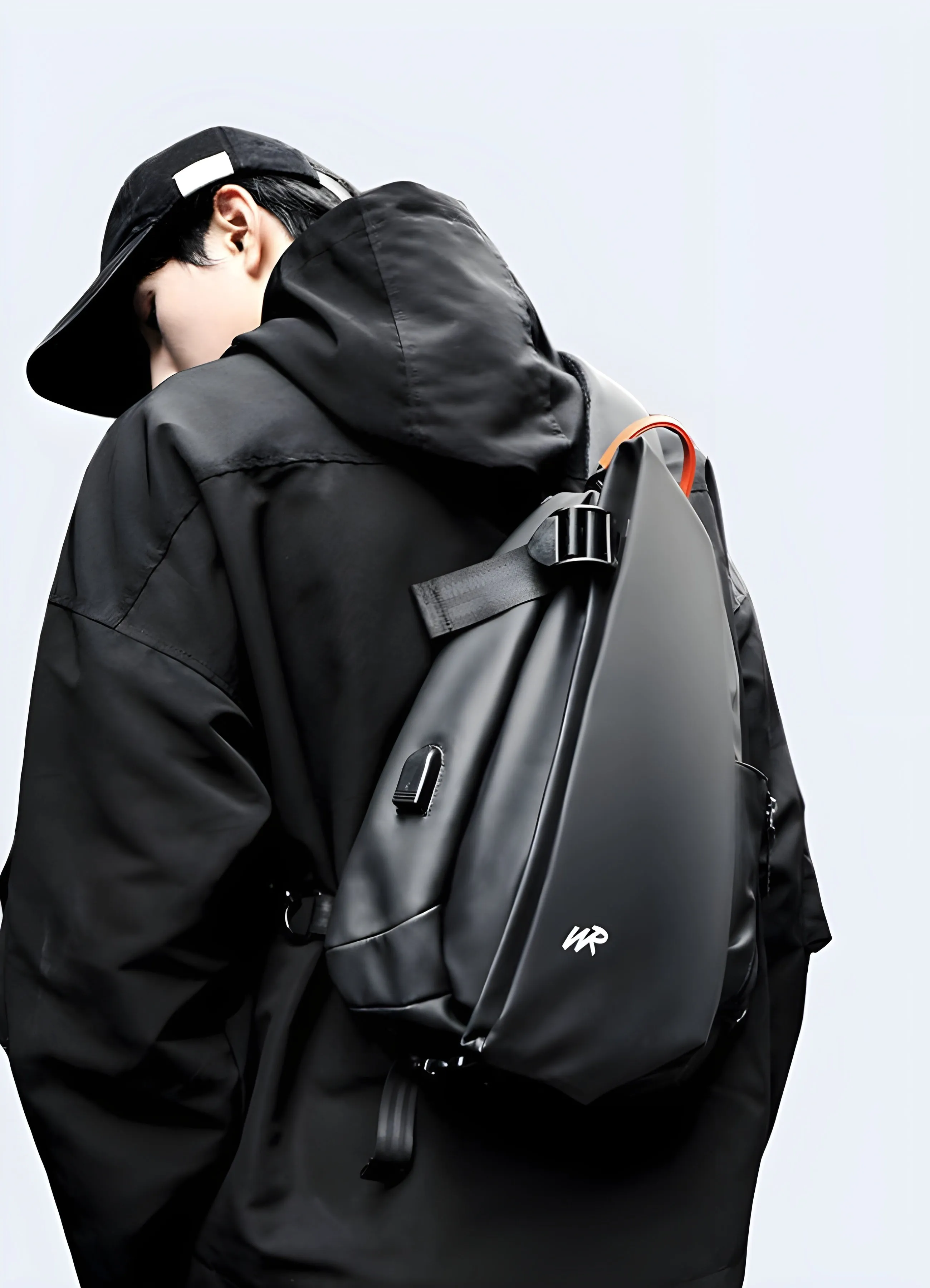 Pu Tactical Slingbag Black
