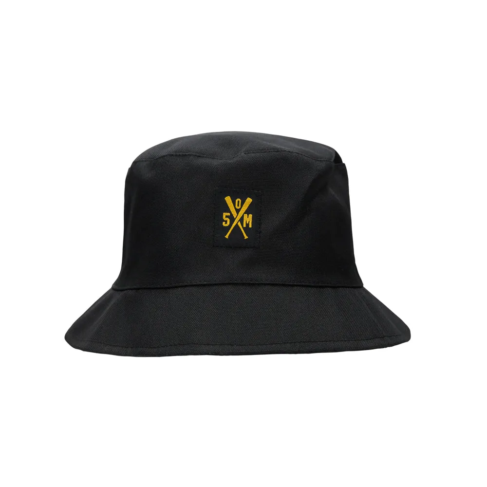 " RETROFUTURE CARGO " Bucket Hat Black