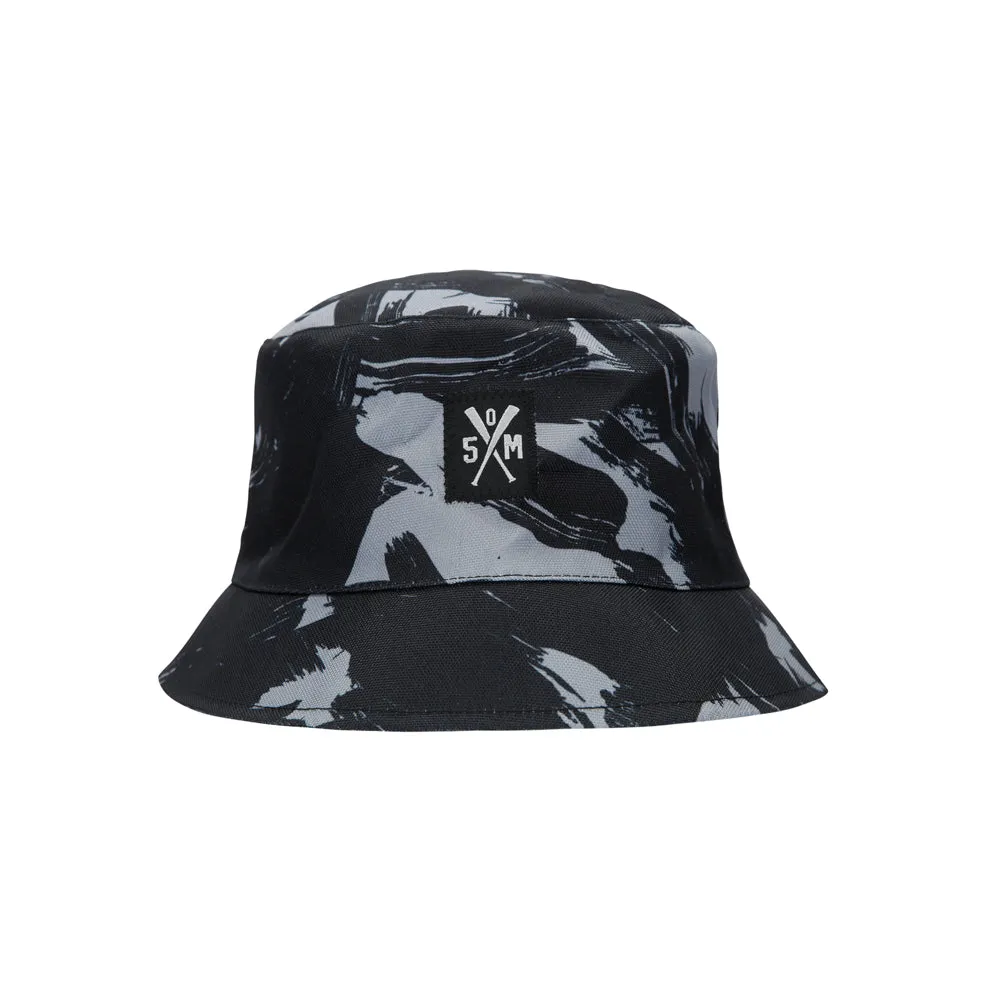 " RETROFUTURE CARGO " Bucket Hat Black/Camo