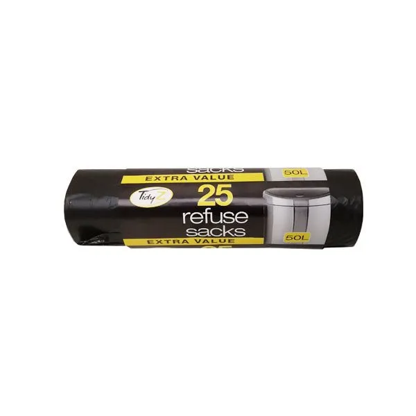 Refuse Sacks Extra Strong 25 Pack
