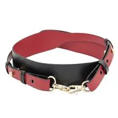 Reversible Guitar Strap - Black & Red