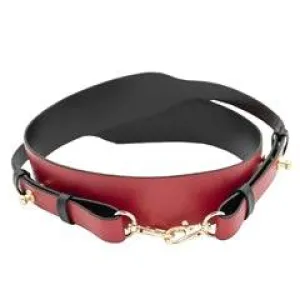 Reversible Guitar Strap - Black & Red