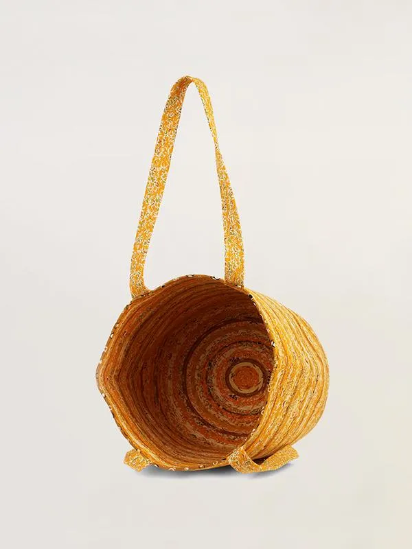 Shopping Basket Yellow