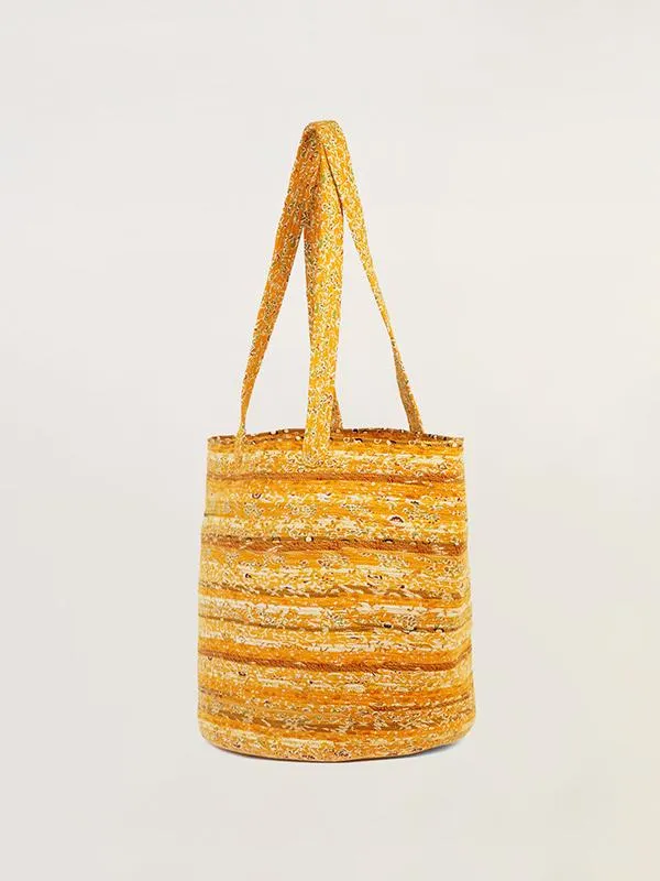 Shopping Basket Yellow