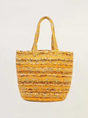 Shopping Basket Yellow