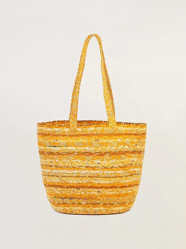 Shopping Basket Yellow
