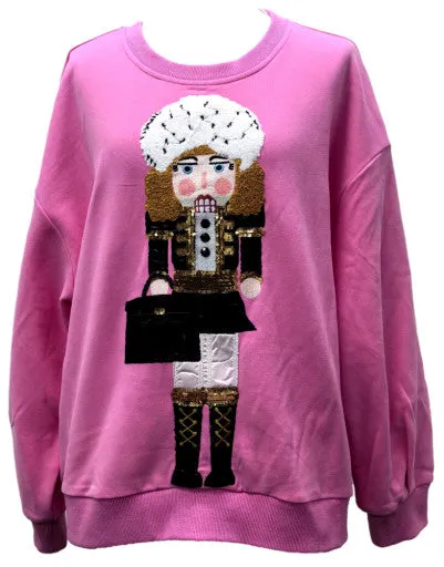 Shopping Nutcracker Sweatshirt