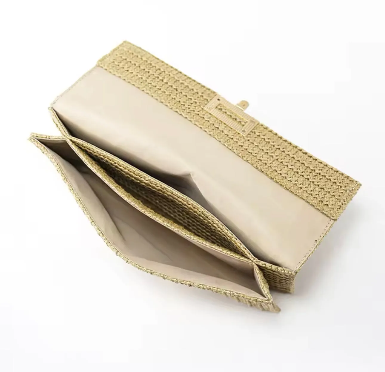 Straw Clutch Bag Hacienda