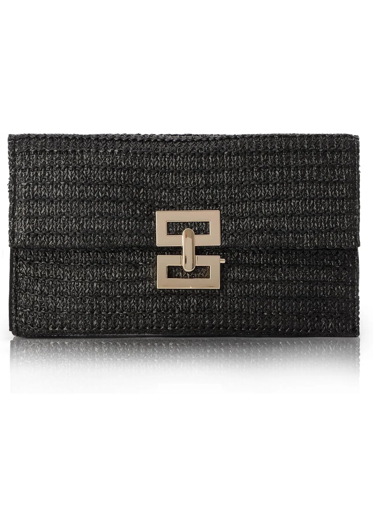 Straw Clutch Bag Hacienda