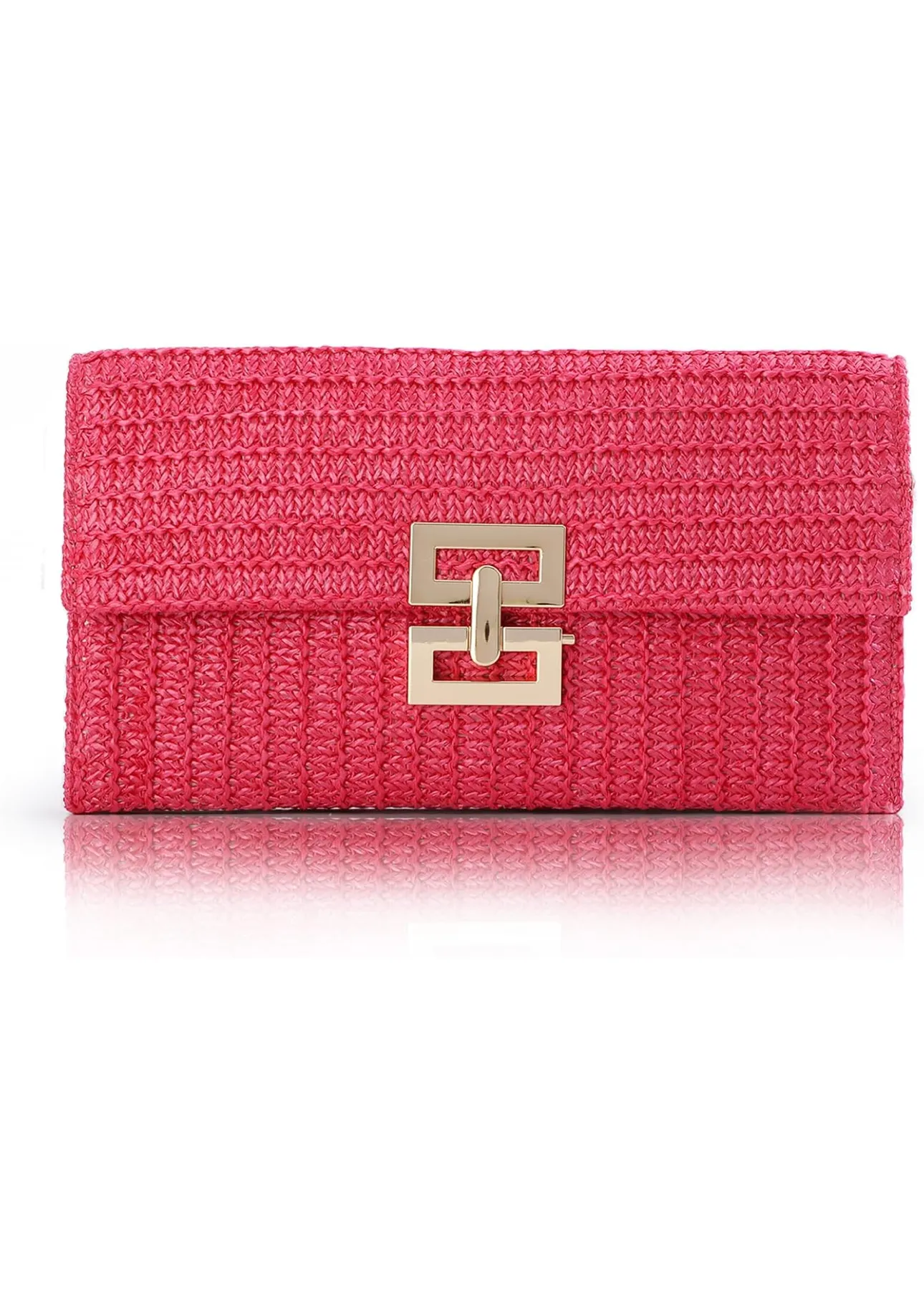 Straw Clutch Bag Hacienda