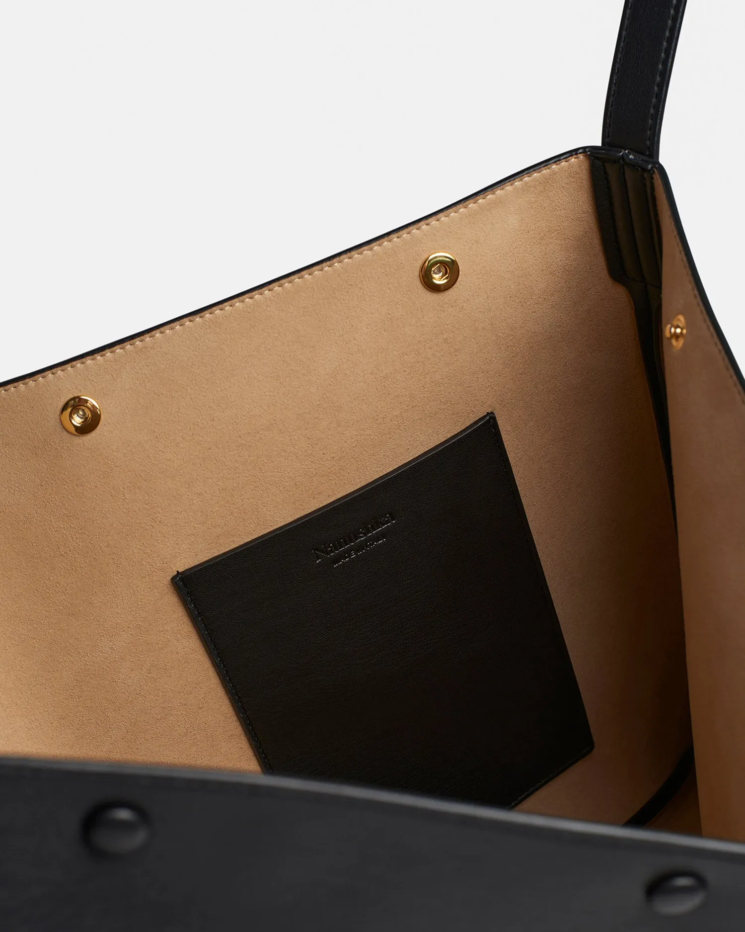 The Square Bag Oversized - Alt-Nappa Bag - Black