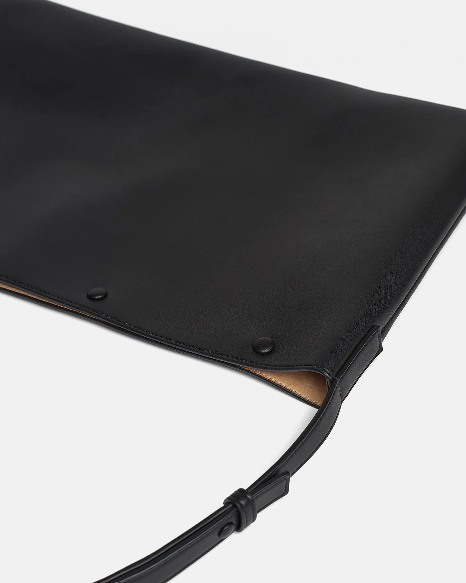 The Square Bag Oversized - Alt-Nappa Bag - Black