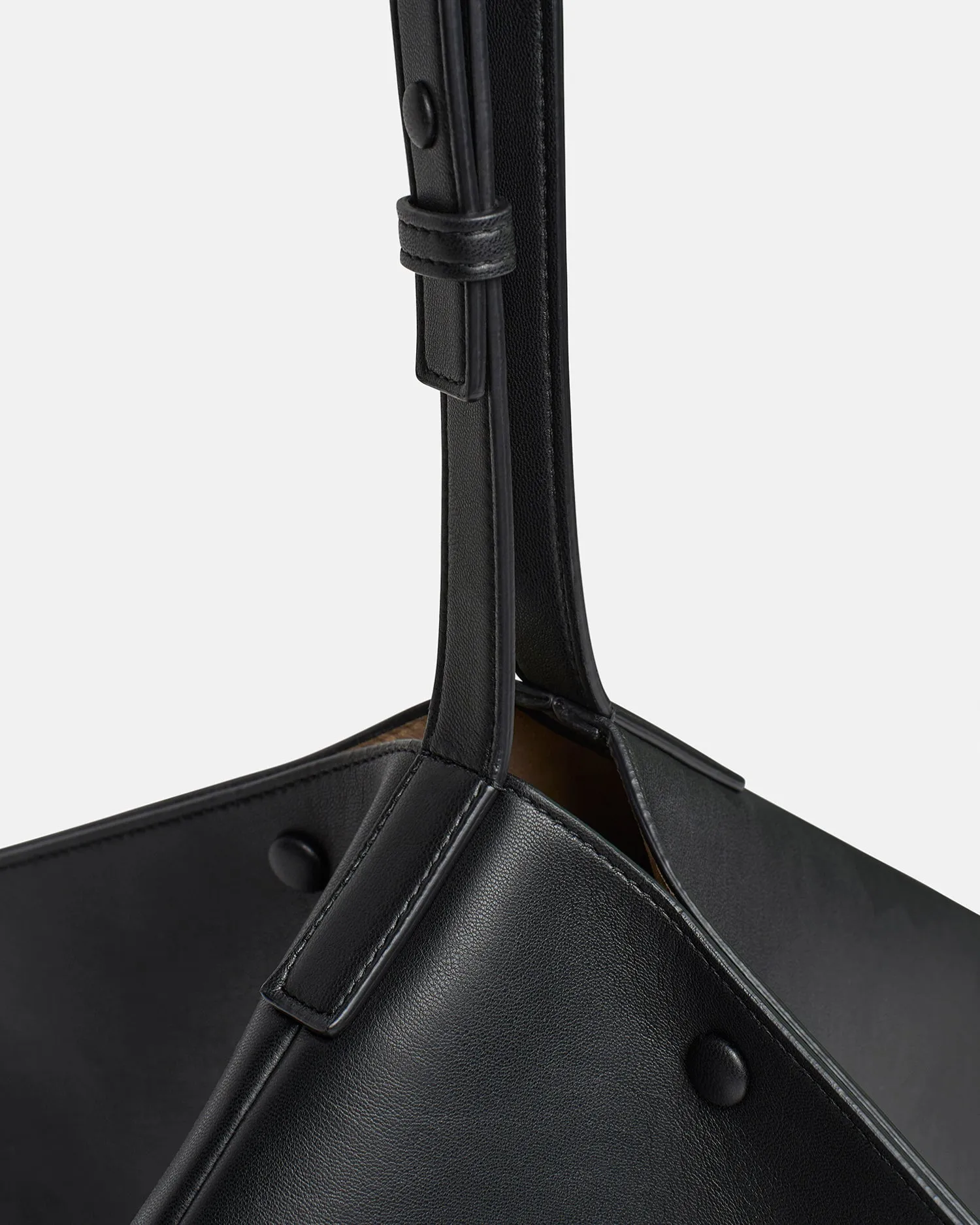 The Square Bag Oversized - Alt-Nappa Bag - Black