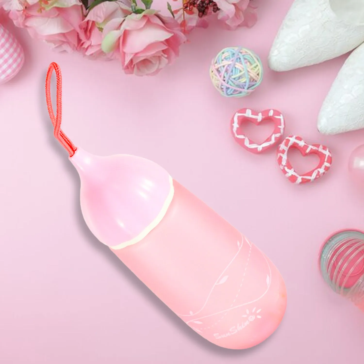 Unique Shape Plastic Water Bottle for Kids, 550 ml