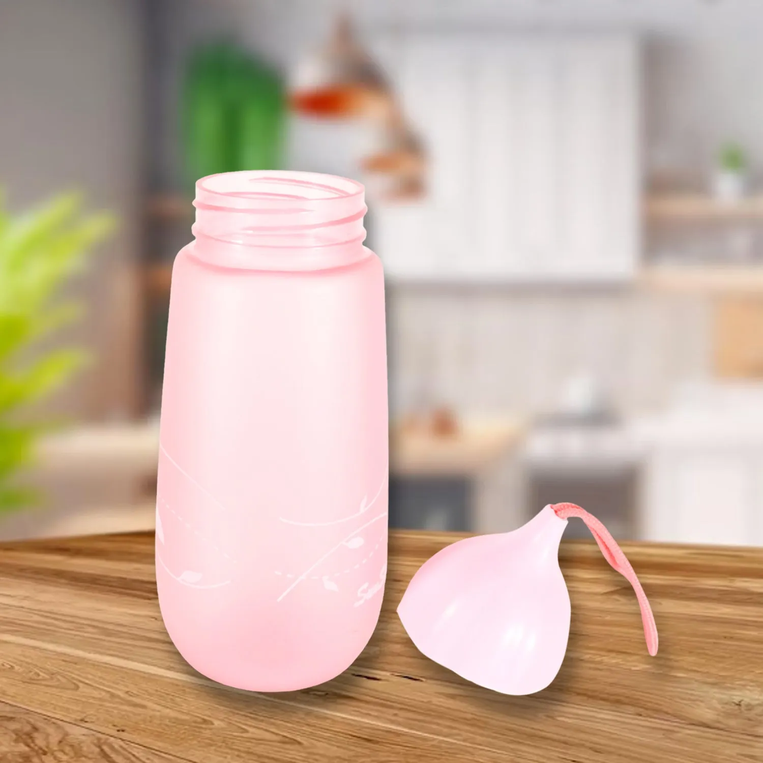 Unique Shape Plastic Water Bottle for Kids, 550 ml