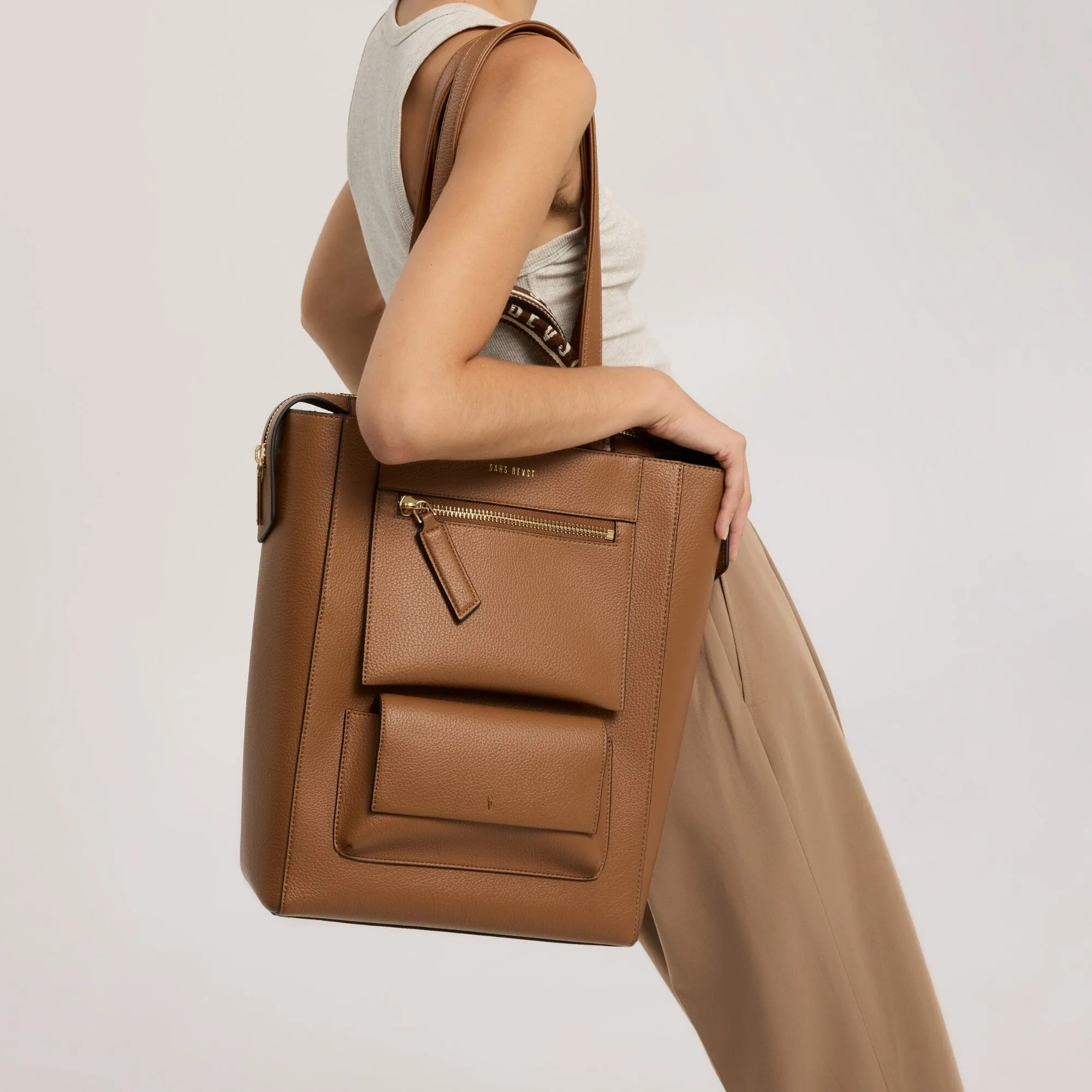Universo Tote - Cinnamon   Gold