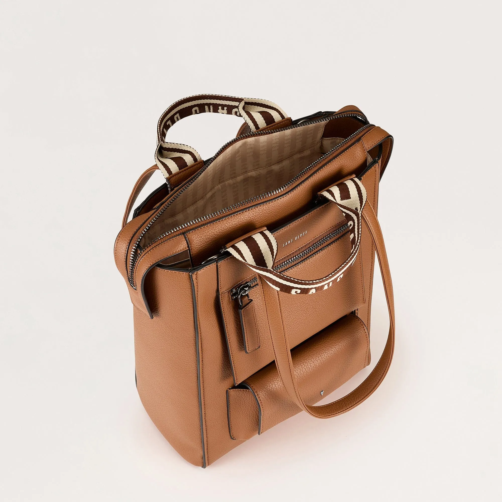 Universo Tote - Cinnamon   Gunmetal