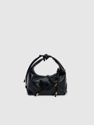 Versatile Vegan Leather Shoulder Bag