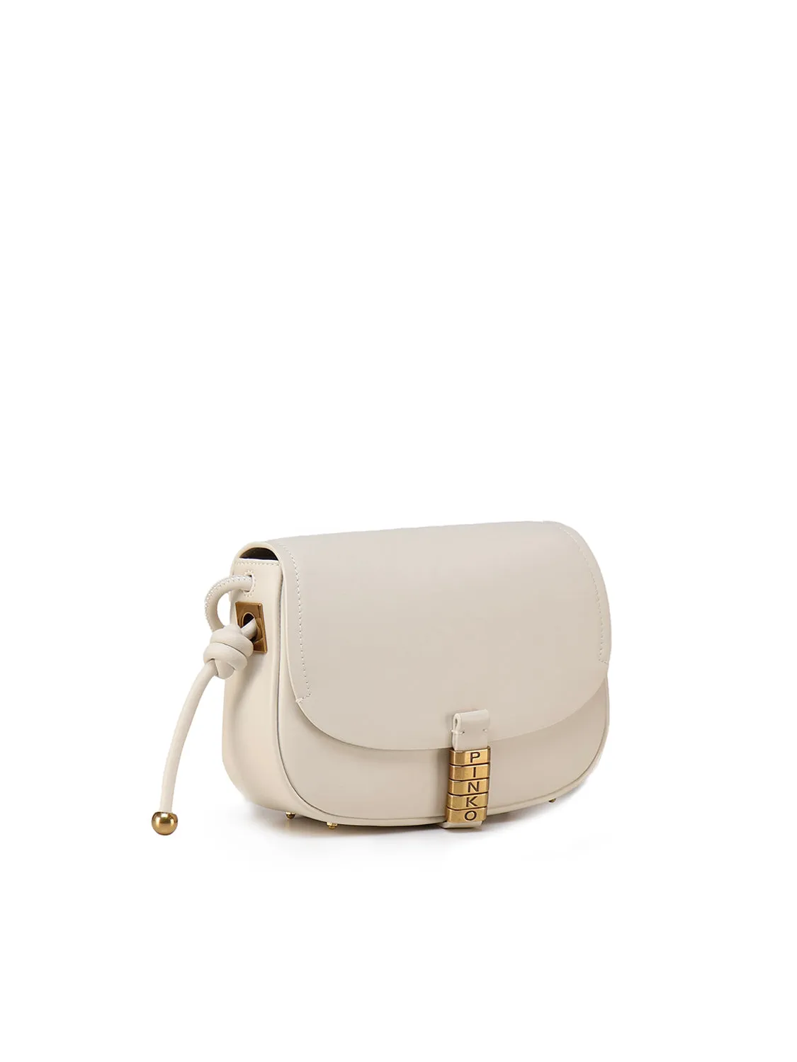 White Leather Shoulder Bag