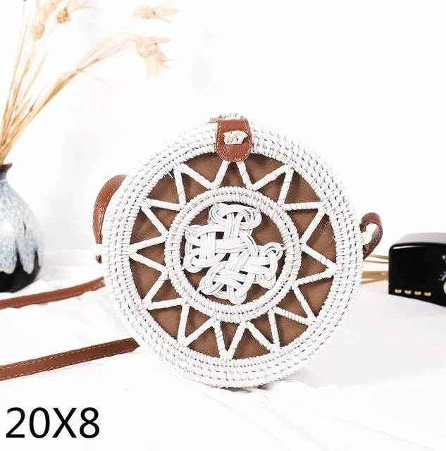 Woven Rattan Bag