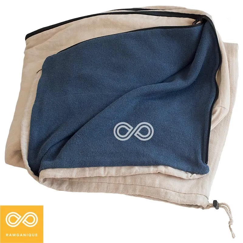 YUKON 100% Organic Hemp Sleeping Bag (Skin-Friendly)
